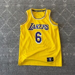Lebron James Lakers Basketball Jersey youth medium
